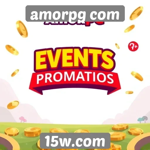 Eventos promocionais destacam na plataforma Amorpg Com